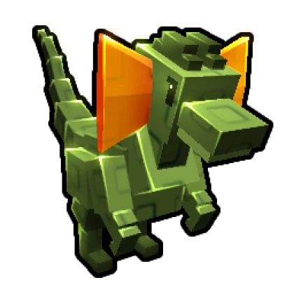 Golden Dilophosaurus