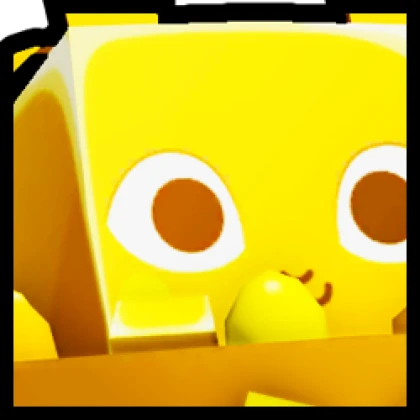 Golden Huge Basket Bunny