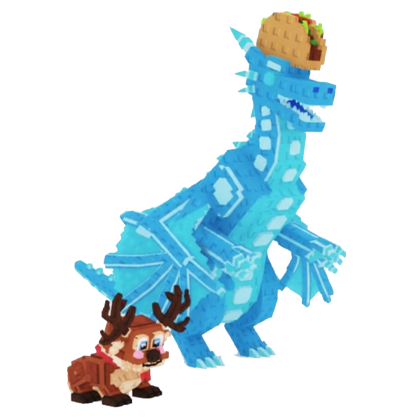 Diamond Dragon Gingerini (Reindeer Traits)