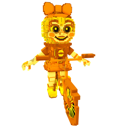 Gold Chicleteirina Bicicleteirina