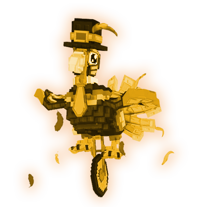 Gold Gobblino Uniciclino