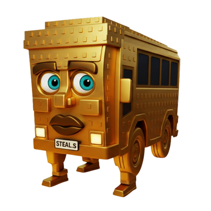 Gold Rang Ring Bus