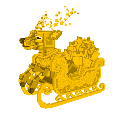 Gold Reinito Sleighito