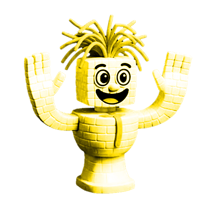 Gold Spaghetti Tualetti