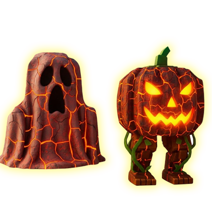 Lava Spooky and Pumpky