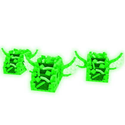 Radioactive Los Taco Blocks