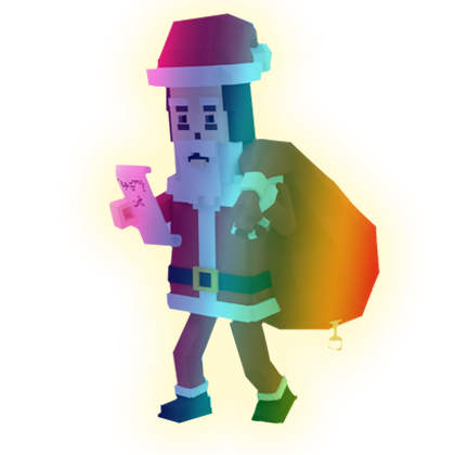 Rainbow Santa Hotspot