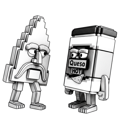 Yin Yang Chipso and Queso