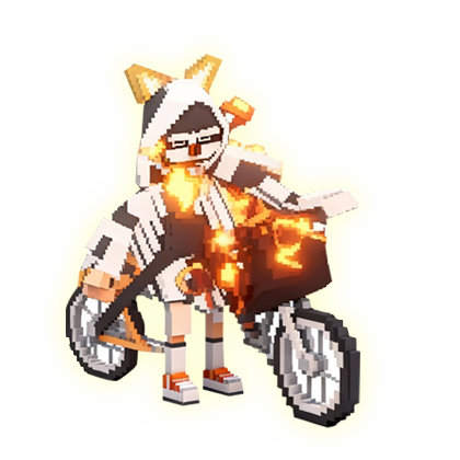 Yin Yang Mieteteira Bicicleteira(Meowl traits)